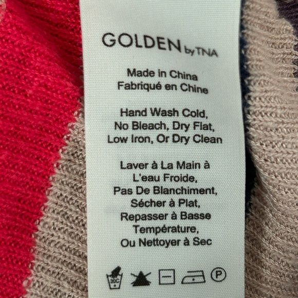 Aritzia Golden by TNA Sleeveless Linen Tank Crop Top, size Small - Picture 7 of 8